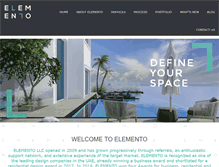 Tablet Screenshot of elementome.com
